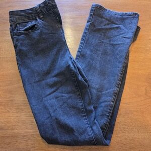 Blue Spice Women's Boot Cut Jeans - Black